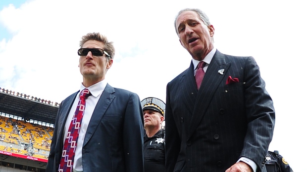 Thomas Dimitroff and Arthur Blank