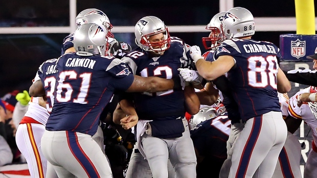 Patriots beat Chiefs, advance to AFC Championship game