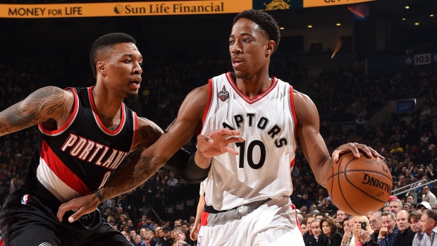 DeRozan, Raptors edge Trail Blazers - TSN.ca