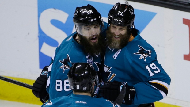 Joe Thornton Brent Burns