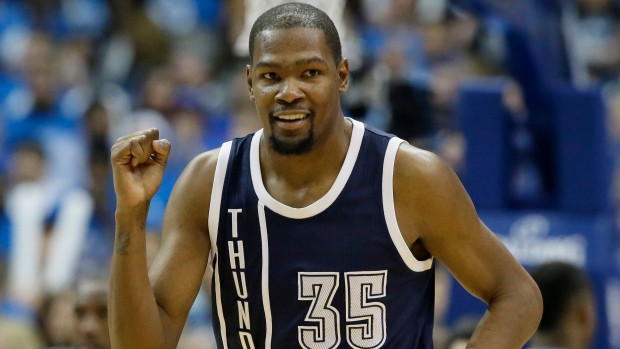 Thunder prepare to play without MVP Kevin Durant