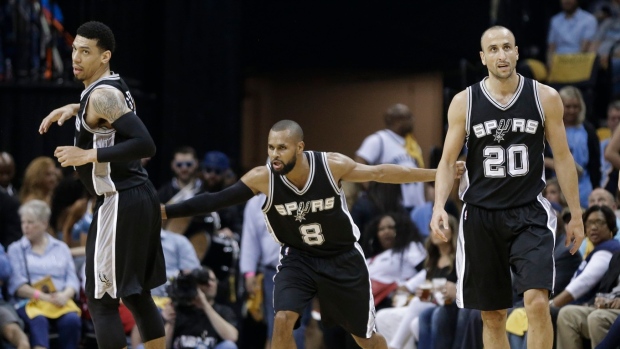 Spurs celebrate