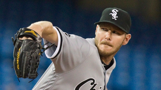 Report: White Sox ace Chris Sale scratched after cutting up