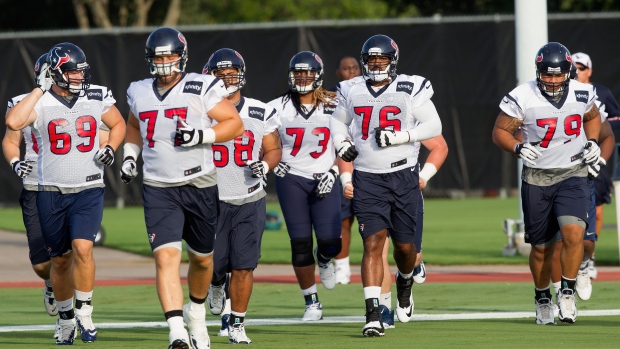 Texans offensive line