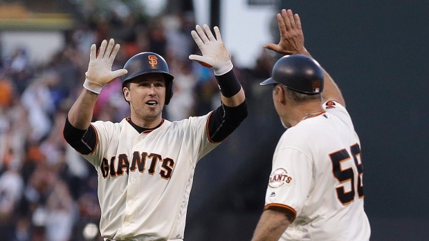 Posey celebrates