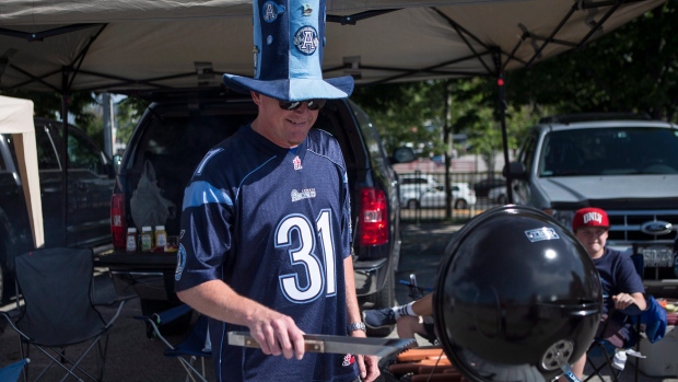 BC Lions Tailgate Party