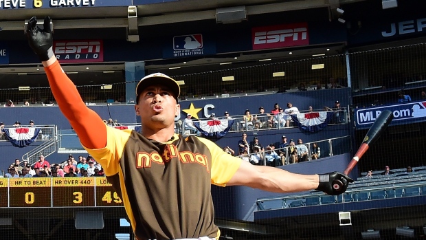 Giancarlo Stanton beats Frazier in All-Star Home Run Derby