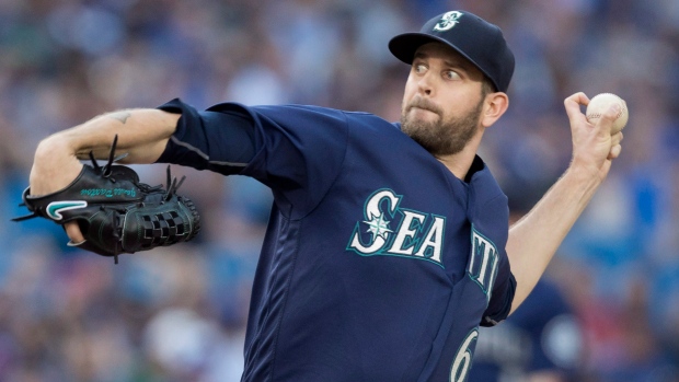 Seattle's Paxton no-hits the Blue Jays