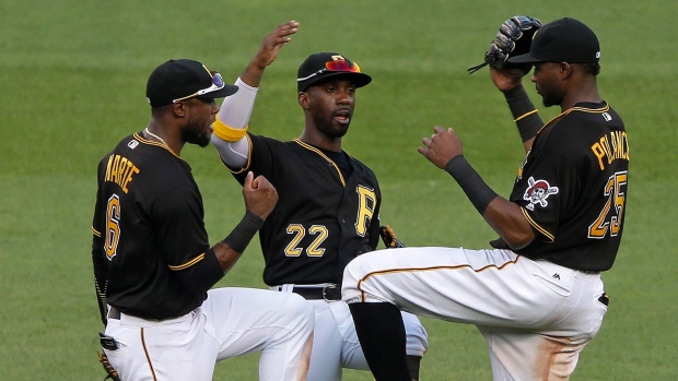 Pittsburgh Pirates Celebrating