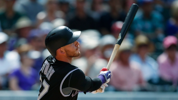 Rockies' Trevor Story injured, placed on DL