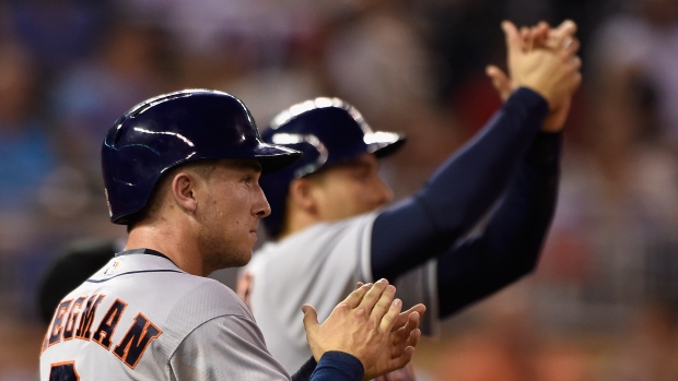 Alex Bregman and George Springer