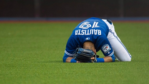 June 15, 2016: Toronto Blue Jays right fielder Jose Bautista (19