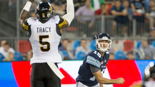 Adrian Tracy and Ricky Ray