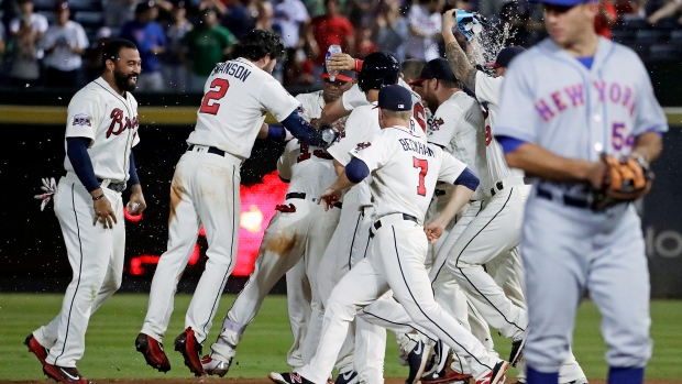 Atlanta Braves celebrate