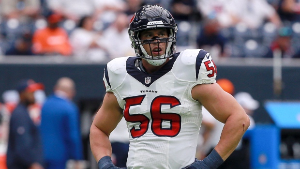 Texans LB Brian Cushing out indefinitely with sprained ligament