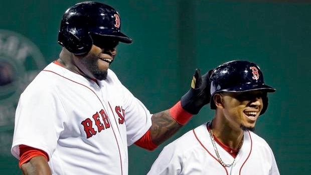 David Ortiz and Mookie Betts