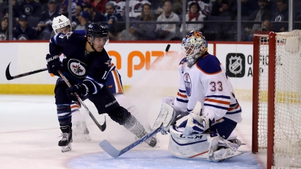 Winnipeg Jets beats Edmonton Oilers 2-1