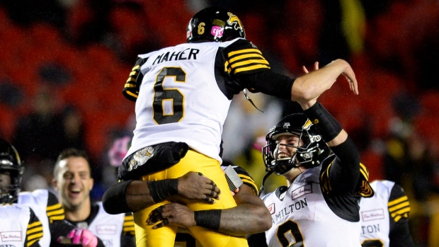 Tiger-Cats move closer to playoff berth with win over Redblacks