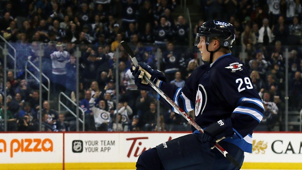 Winnipeg Jets - With Jets sole goal tonight, Patrik Laine