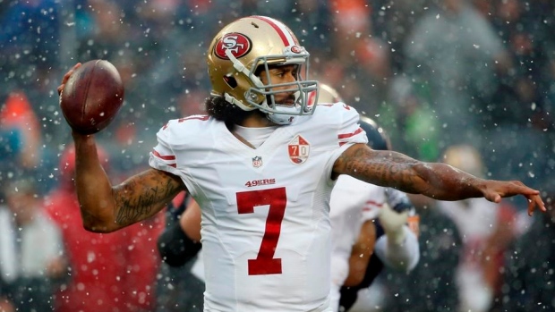 BC Lions of the CFL add Colin Kaepernick to their Neg-List