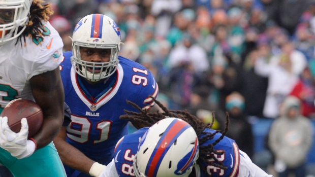 Douzable rips Bills, defends Rex on Twitter 