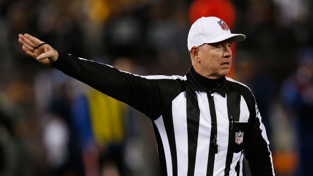 Officiating crew announced the Super Bowl 