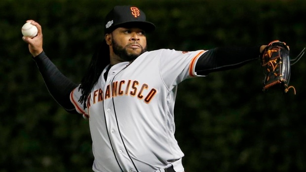 Giants' Johnny Cueto grateful for father's health, support from team  officials – East Bay Times