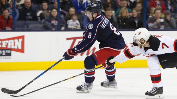 Blue Jackets Werenski is 'day to day' with injury - TSN.ca