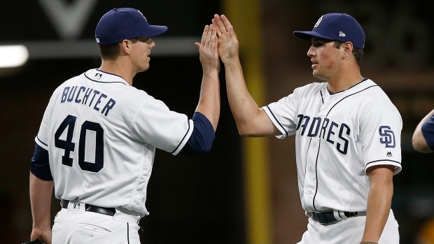 Myers carries Padres to 2-1 win