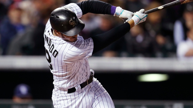 Nolan Arenado Hits for the Cycle, Leading the Rockies Past the