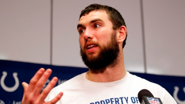 Andrew Luck confirms shoulder injury happened in 2015 vs. Titans