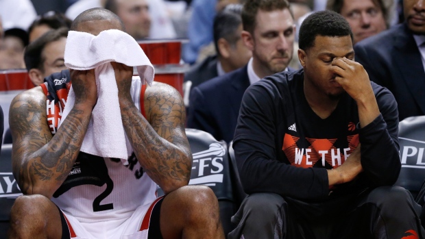 P.J. Tucker and Kyle Lowry