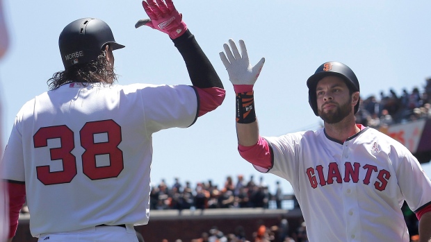 Giants 8, Reds 3  Brandon Belt homers again as San Francisco beats  Cincinnati