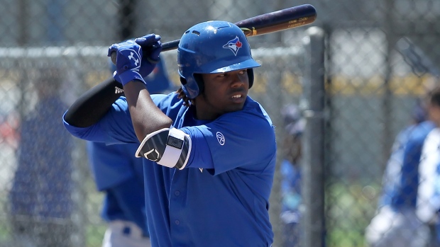 Blue Jays' prospect Vladimir Guerrero Jr. went yard for 4th