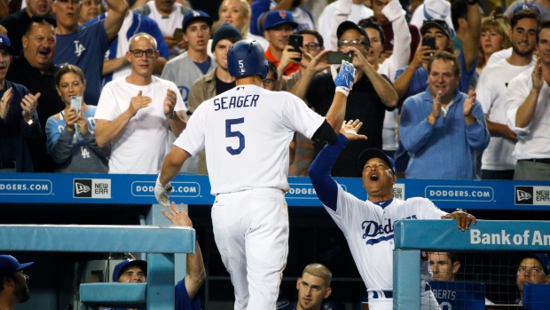 Seager brothers each hit home runs in Dodgers' victory over Mariners