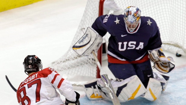 Canada crushes Switzerland to open Olympic women's hockey