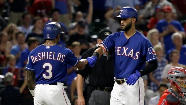 Texas Rangers place Delino DeShields on DL; Drew Robinson recalled from  Triple-A