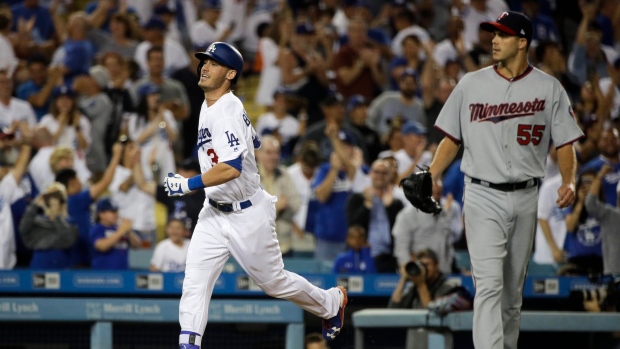 Cody Bellinger's 8th inning three-run homer leads Dodgers past Twins