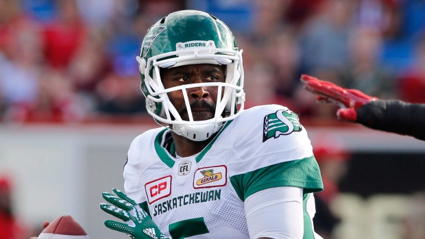 Riders QB Glenn to return vs. Stamps - TSN.ca