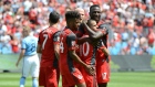 Toronto FC celebrates goal