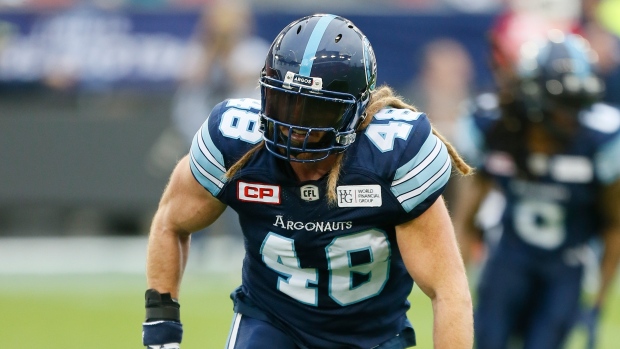 Playoff-bound Argos end CFL schedule with loss and experiment