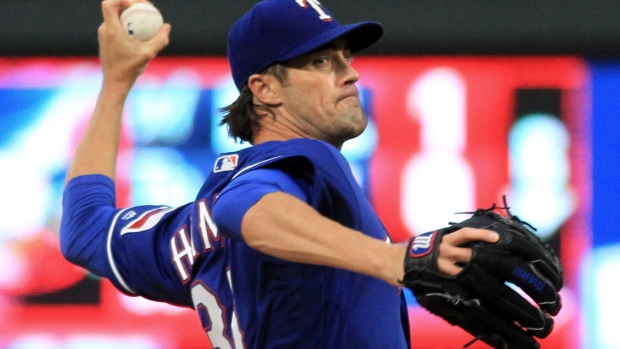 After shoulder surgery, Cole Hamels is still hoping to pitch in