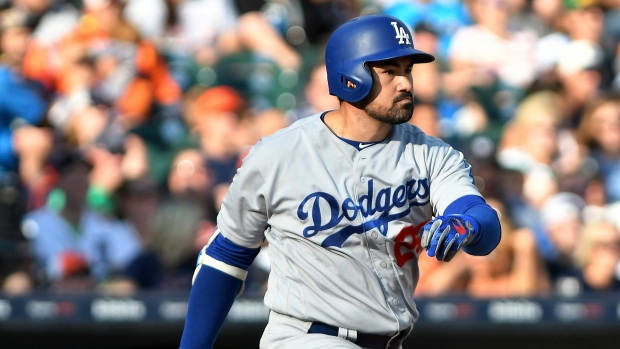 Dodgers' Adrian Gonzalez expected to miss playoffs with back