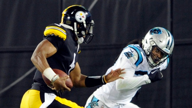 Steelers run over Panthers