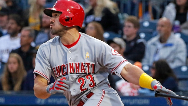 Adam Duvall's time with the Cincinnati Reds