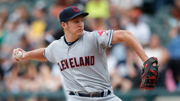 Trevor Bauer pulled after seven hitless innings in Indians' win