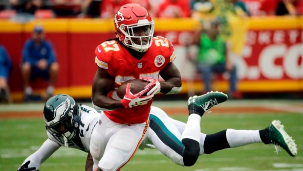 Kareem Hunt Lit up Patriots After Fumbling on Very First Carry