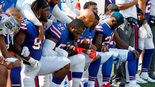 Bills' Jerry Hughes upset with Jim Kelly criticizing team protest – The  Denver Post