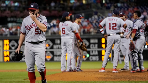 Nationals fall to Phillies, gear up for Cubs in playoffs