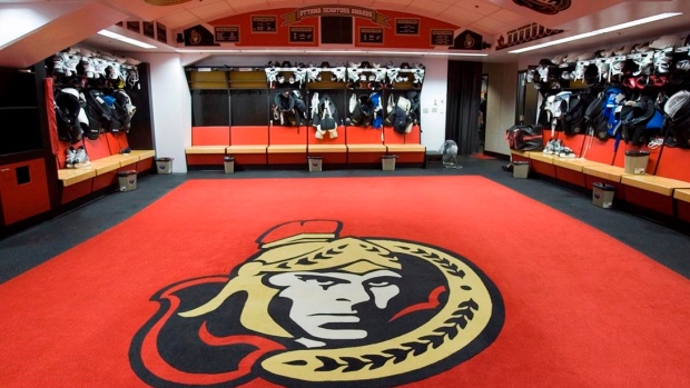 Ottawa senators locker name platesottawa senators game used